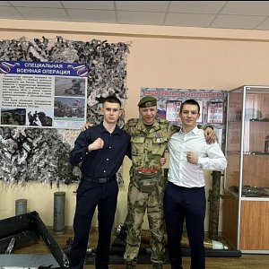 Открытие музейного класса "Из века в век"