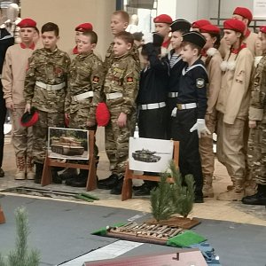 Соревнования по танко-модельному спорту в честь Дня защитников Отечества