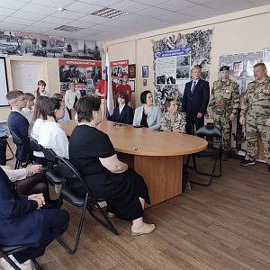 Открытие музейного класса "Из века в век"